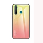 Hülle® Gradient Color Anti-Scratches Glass Case for Realme 5 Pro (4)