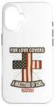 Coque pour iPhone 16 1 Pierre 4:8 Écriture des versets de la Bible