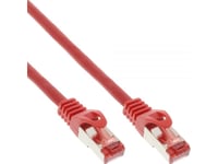 Inline 76133R, 0,3 M, Cat6, S/Ftp (S-Stp), Rj-45, Rj-45, Röd