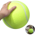 Hund leksak bollar husdjur tennis klänningar 24cm diameter hund husdjur tuggleksaker jätte tennisboll