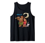 Disney Moana 2 Maui Pua Hehei Together Again with Movie Logo Tank Top