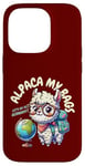 Coque pour iPhone 14 Pro Alpaga My Bags We're Going To Germany! Mignon allemand