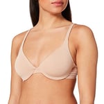 DIM Soutien-Gorge Femme Corbeille avec Armatures Invisifree x1, New Skin, 100D