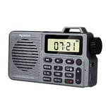 AM/FM Radio, Bluetooth Pocket Radio Bass Speaker, Support Micro-SD6886