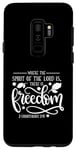 Coque pour Galaxy S9+ Where The Spirit Of The Lord Is There Is There Is The Freedom Christian