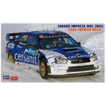 SUBARU IMPREZA WRC 2005, 2006 SWEDEN RALLY KIT 1:24 Hasegawa Kit Auto Modellino