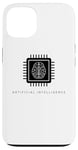 Coque pour iPhone 13 Technologie de puce informatique intelligence artificielle IA