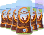 Options Salted Caramel Hot Chocolate Drink Multipack of 6 x 220 g Jars