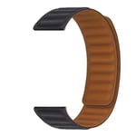 OnePlus Watch 2R Armband i silikon med magnetstängning, svart