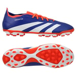 adidas Predator League 2G/3G AG Advancement - Lucid Blue/Hvit/Rød - Kunstgress (AG), størrelse 48