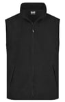 Gilet Sans Manches Bodywarmer Polaire Homme - Jn045 - Noir