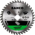 Bahco - Lame de scie circulaire 160x20/16mm 18 dents pour le bois avec scies portables à table