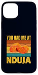 iPhone 15 Plus You Had Me At Nduja Sausage Funny Retro Italian Food Lover Case