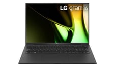 PC Portable LG Gram 16Z90S 16" Intel® Core™ Ultra 7 16 Go RAM 1 To SSD Noir