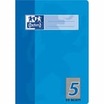 Cahier Oxford A5-32 pages - 05 - Papier blanchi sans chlore gazeux