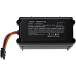 Batterie remplacement pour Proscenic BONA18650-AA pour aspirateur, robot électroménager (3000mAh, 14,4V, Li-ion) - Vhbw