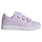 adidas Advantage Base 2.0 Shoes Children Tennis, ice Lavender/Bliss Lilac/Cloud White, 2 UK