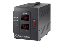 PowerWalker AVR 2000 SIV FR - automatisk strömregulator - 1600 Watt - 2000 VA