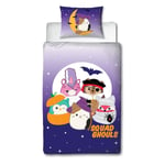 Squishmallows Kids Single Duvet Reversible Bedding Set Halloween Quilt Cover