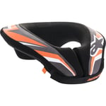 Nackskydd alpinestars - Sequence antracit svart orange small medium skum