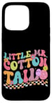 Coque pour iPhone 15 Pro Max Little Mr. Cotton Tail Jeu de Pâques