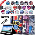 For Various 7" 8" 10" Samsung Galaxy Tablet -folio Stand Leather Cover Case +pen