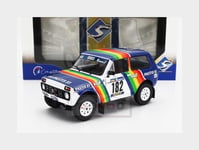 1:18 SOLIDO Lada Niva #182 Rally Paris-Dakar 1984 Jabouille Sardou SL1807305 Mod