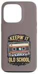 iPhone 13 Pro Keeping It Old School Vintage Music Hip-Hop 80s 90s Music Case