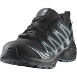 Salomon Mixte Enfant XA Pro V8 Climasalomon Waterproof Chaussures de randonnée, Black Phantom Dark Slate, 32 EU