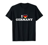 I Love Germany Flag T-Shirt