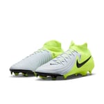 Nike Phantom Luna II Pro FG Mad Voltage - Sølv/Sort/Neon - Gress (FG), størrelse 45