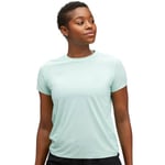 HOKA ONE W Airolite Run Short Sleeve - Bleu taille L 2024