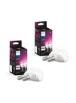 Philips HueWCA 4.3W Luster E14 - 4 Pack bundle