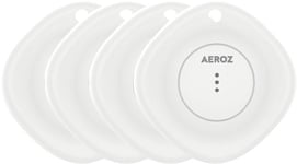 Aeroz Tag-1000 White (4-pack) Key Finder For Use With Iphone - Works