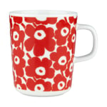 Marimekko Pikkuinen Unikko krus 25 cl White-red