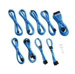 CableMod C-Series PRO ModMesh Cable Kit for RMi/RMx/RM (Black Label) - light blue