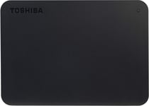 Disque Dur Externe Toshiba Canvio Basics 1To, Noir, USB 3.2. Gen 1 (HDTB410EK3AA