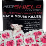 Roshield 120 Rodent Pasta Poison Sachets For Mouse Mice Rat Control Bait Refill