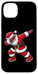 iPhone 14 Plus Dabbing Santa Claus Dab Pose Funny Christmas Case