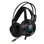 3.5mm PC Gaming Headset 7.1 Gamer Surround Sound With Microphone LED Colorful Game Headphones Bass Stereo For Phone Xbox One PS4