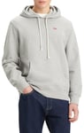 Levi's Men's Sweatshirt Hooded, Mid Tone Grey Heather, S