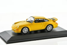 PORSCHE 911 993 RS Yellow 1995 1/43 MINICHAMPS 430065100