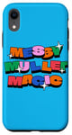 Coque pour iPhone XR Messy Mullet Magic pour la génération Z moderne et la génération Y