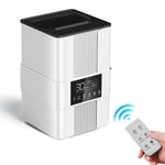 Humidifiers For Bedroom Top Fill 3.5L Cool Mist Humidifier With Simulated 5 GB