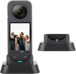 Support de base pour Insta360 X3, support de bureau vertical support de support de bureau stable stabilisateur pour appareil photo panoramique Insta360 X3 Accessoires