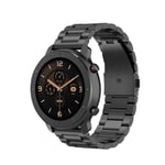 Huawei Watch GT Active/Watch 2 Pro - Metal urrem - rostfritt stål - Svart