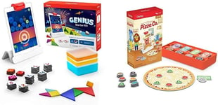 Osmo - Genius Starter Kit for iPad (New Version) - Learning Games & Pizza Co. G