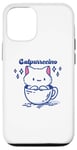 Coque pour iPhone 12/12 Pro Chats à café, Catpurrccino