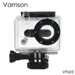 CNYO® Vamson pour GoPro Accessoires De Protection Logement Cas Boîtier Étanche avec enduit Lentille En Verre Pour Go pro Hero 2 1 Caméra VP603