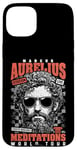 iPhone 15 Plus Funny Stoic Philosophy Marcus Aurelius Meditations Tour Case